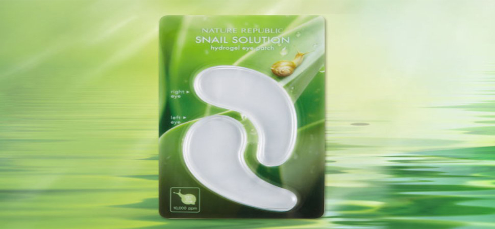 Snail Solution Hydrogel Eye Patch